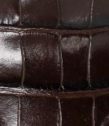 swatch_Brown Croco l'idea croc embossed loafer