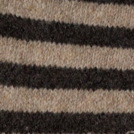 swatch_Brown striped triangle scarf