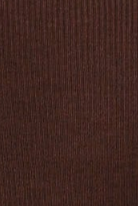 swatch_chocolate ribbed cardigan