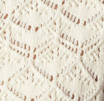 swatch_Cream hendry crochet cardigan