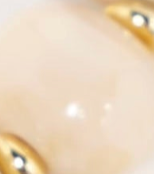 swatch_Cream marble chunky beaded necklace