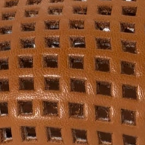 swatch_Cuoio Leather tiziana perforated flat angel alarcon