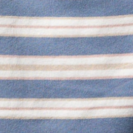 swatch_Dusty Blue short sleeve striped sweater