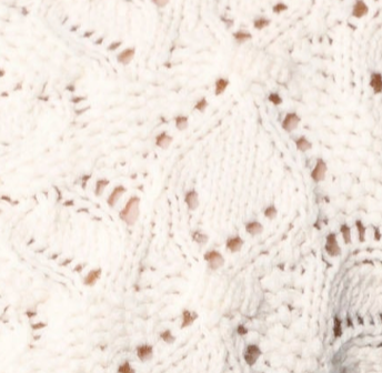 swatch_Eggshell heartloom dana short sleeve knit cardigan