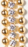 swatch_Gold CZ long drop earrings