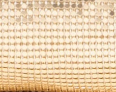 swatch_Gold olga berg zara mesh frame clutch