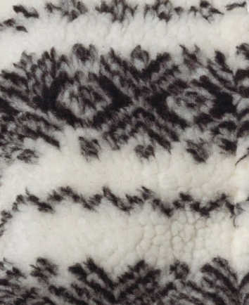 swatch_Ivory Multi fleece zip up jacket