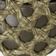 swatch_Olive Leather l'idea dolo woven mary jane