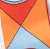 swatch_Orange Multi Twilly scarf