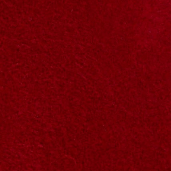 swatch_Red wool knit triangle scarf