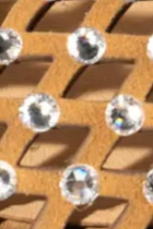 swatch_tan suede laser cut jeweled flat flat shoes