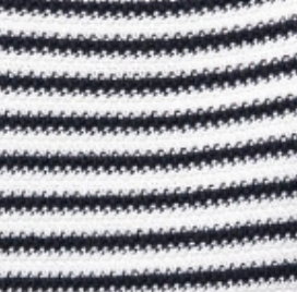 swatch_White/Navy knit mini dress