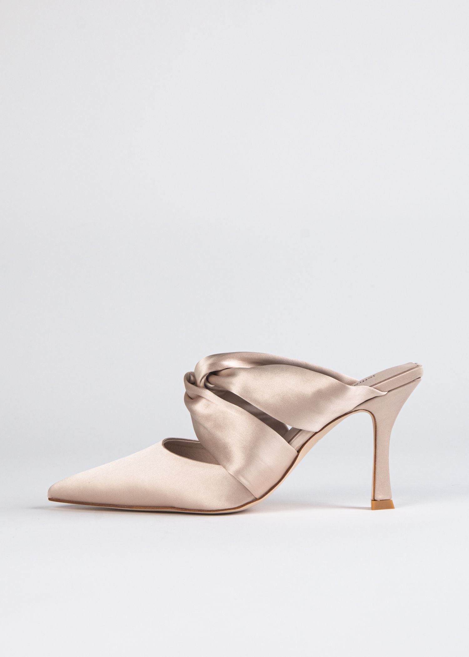 swatch_Champagne Satin tied up satin heel heels