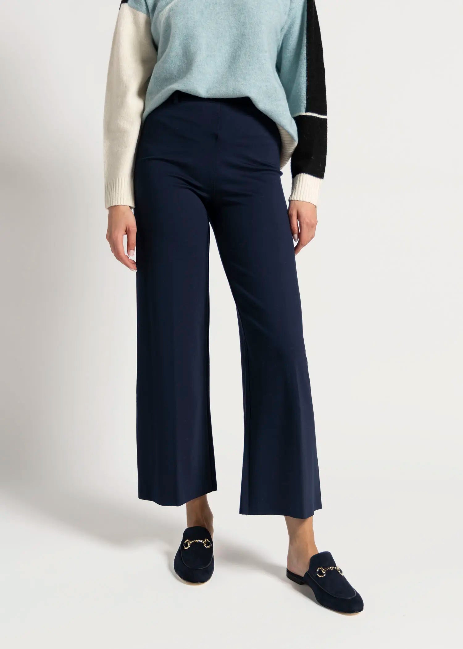 swatch_navy erin wide leg pant apparel