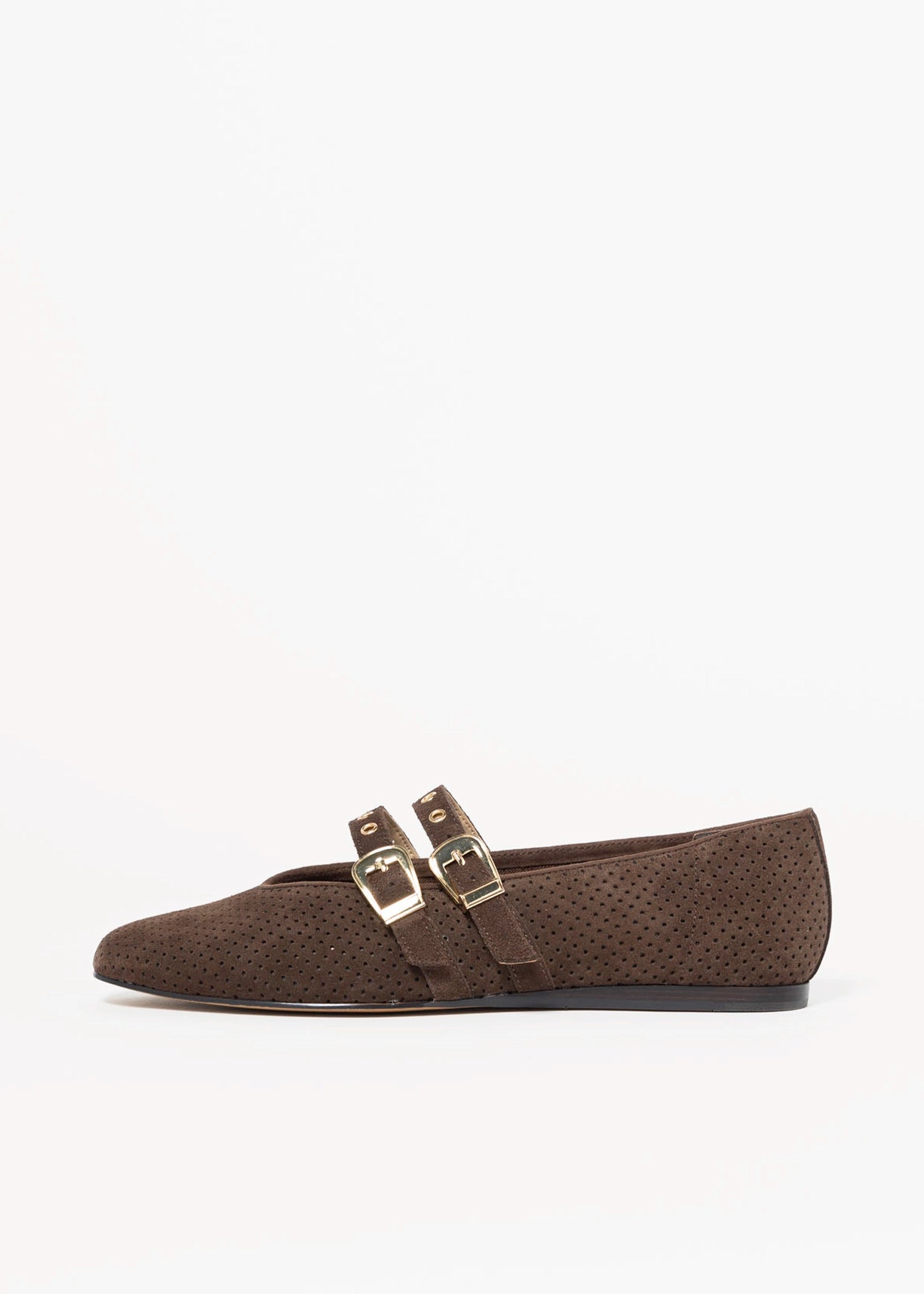 swatch_Brown Suede baylee flat shoes