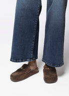 swatch_Dark Brown Suede dolce vita jodero mule