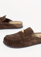 swatch_Dark Brown Suede dolce vita jodero mule