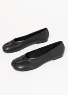 swatch_Black steve madden calico tabi flat