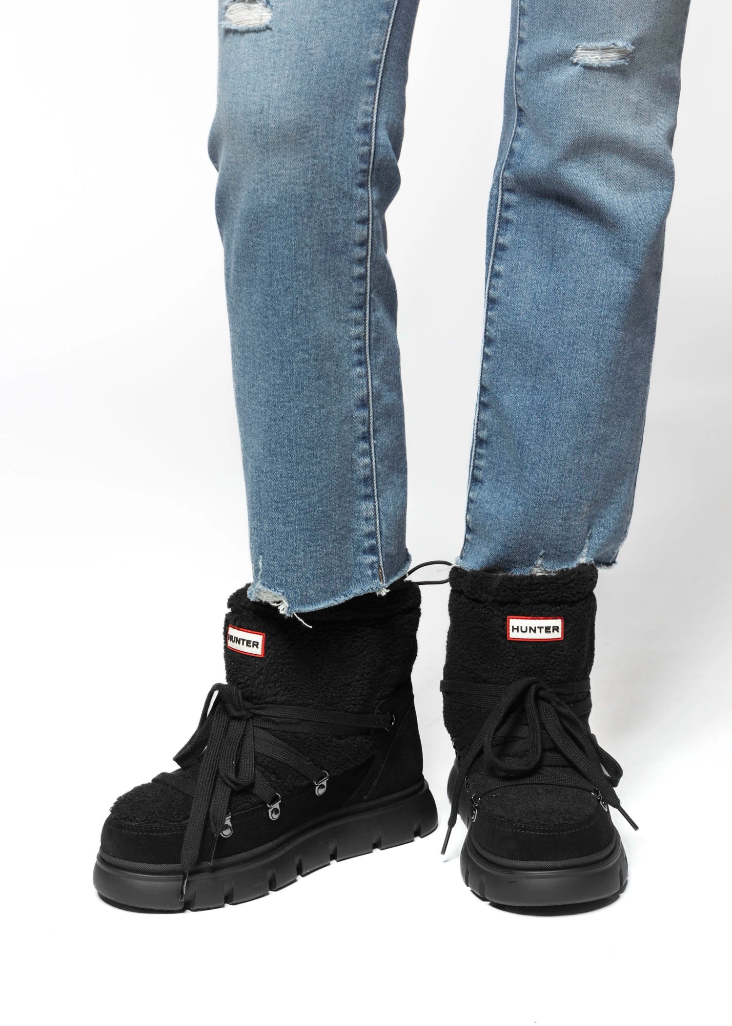 swatch_Black hunter moriah waterproof boots