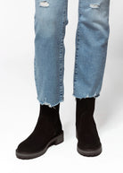 swatch_Black Suede blondo nappa waterproof boot