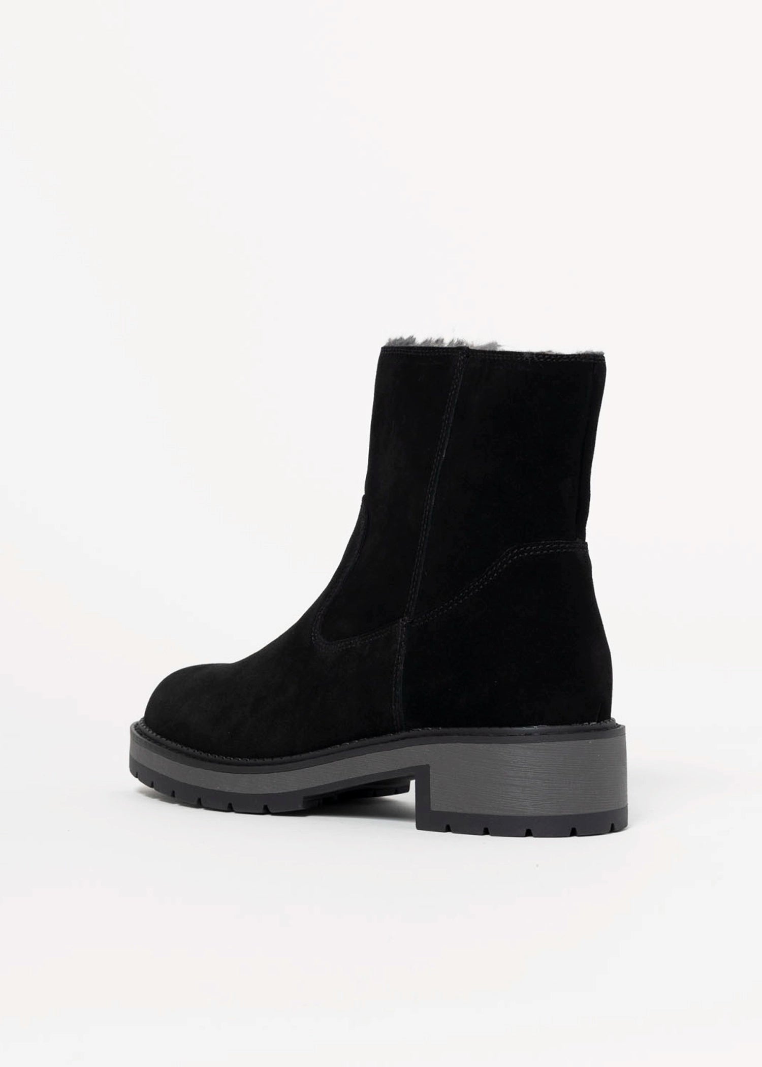swatch_Black Suede blondo nappa waterproof boot