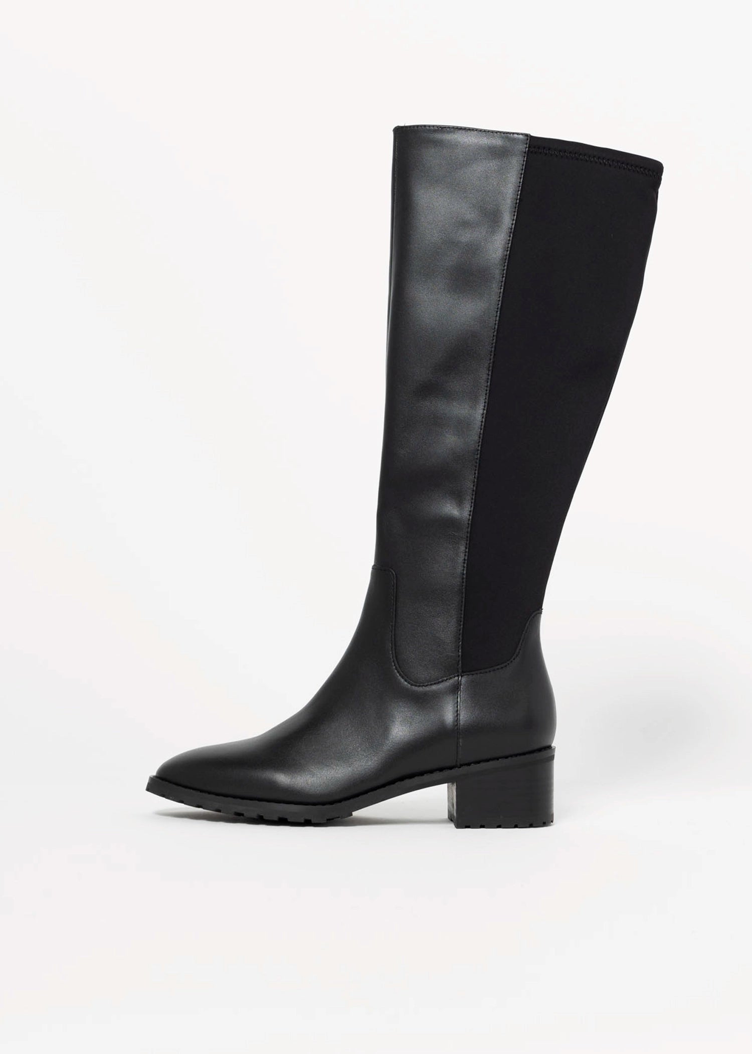 swatch_Black Leather blondo sandy waterproof boots