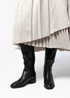 swatch_Black Leather blondo sandy waterproof boots