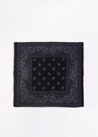 swatch_Black paisley bandana scarf