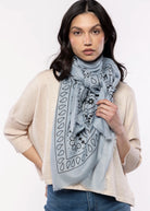 swatch_Light Blue paisley bandana scarf