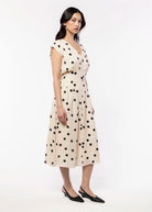 swatch_Cream thml polka dot midi dress