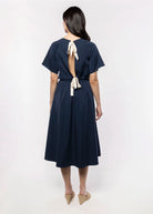 swatch_Navy sadie and sage hometown midi dress