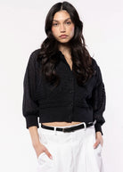 swatch_Black hendry cotton cardigan