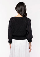 swatch_Black hendry cotton cardigan