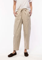 swatch_Shell cotton drawstring pant