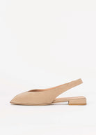 swatch_Taupe Suede flat peep toe sandal