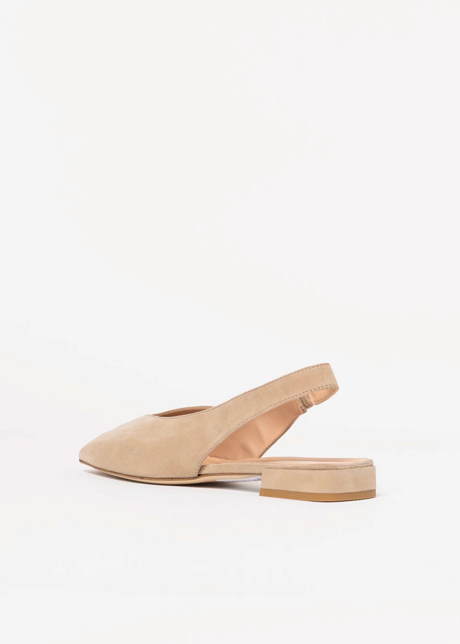 swatch_Taupe Suede flat peep toe sandal