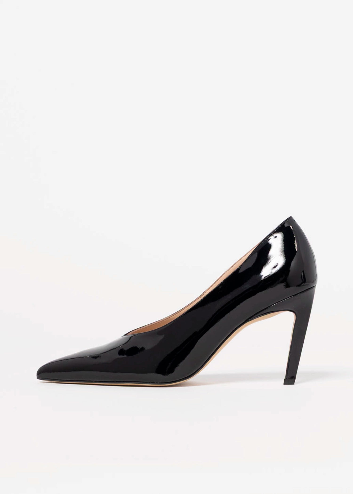 swatch_Black Patent classic pump
