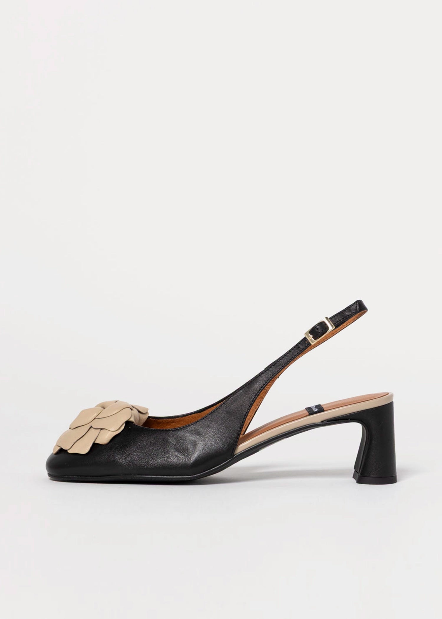 swatch_Black/Latte angel alarcon slingback pump