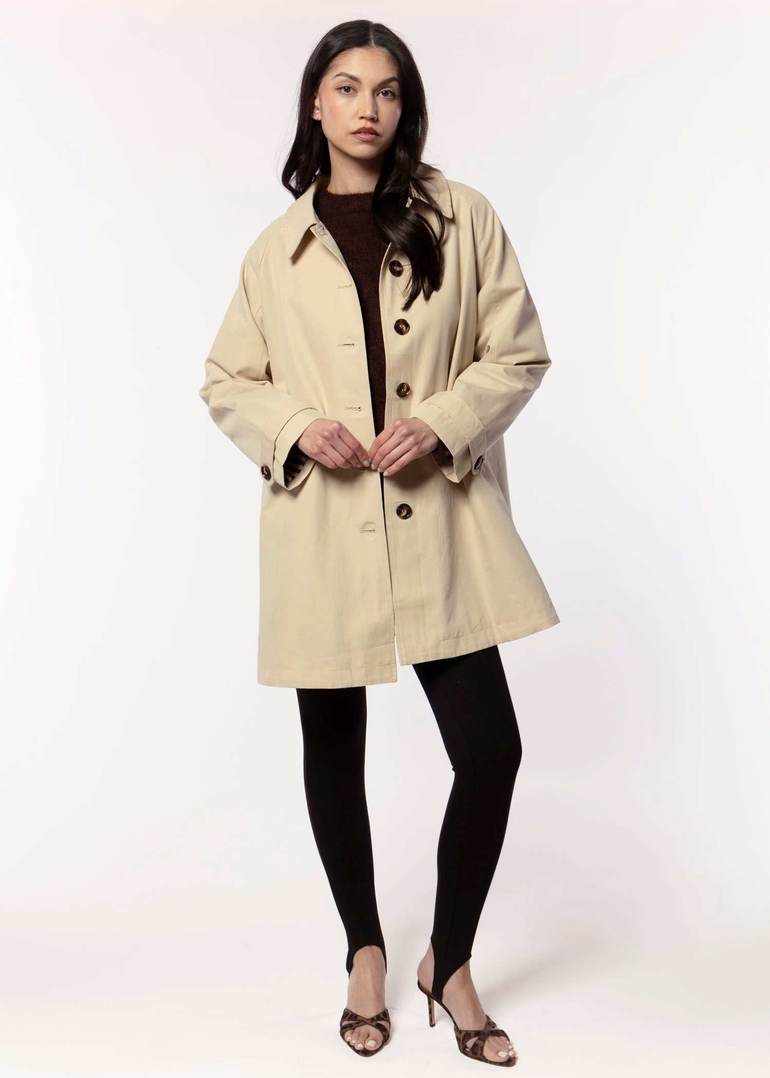 swatch_Beige a-line trench coat