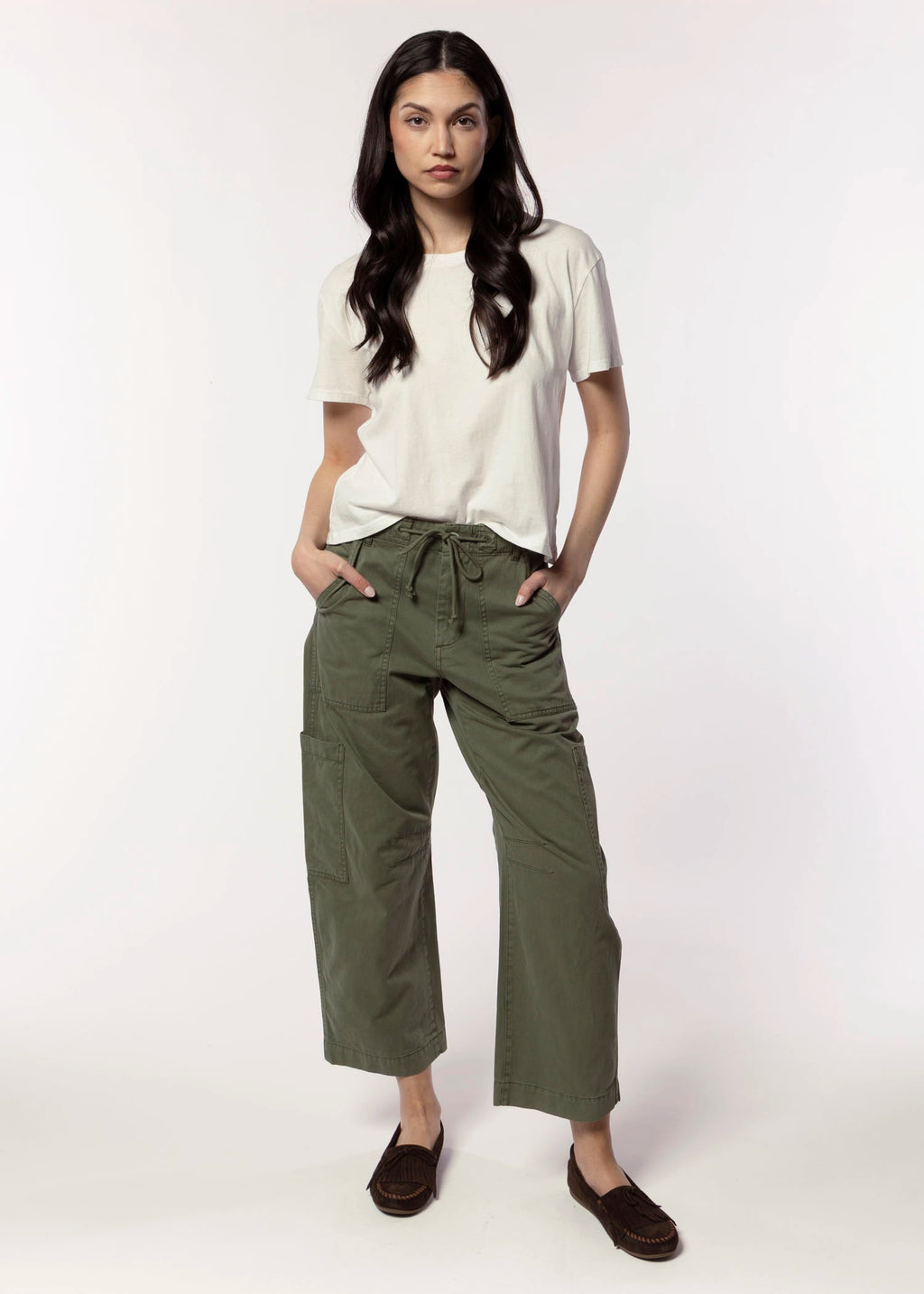 Sabrina Curved Utility Pant