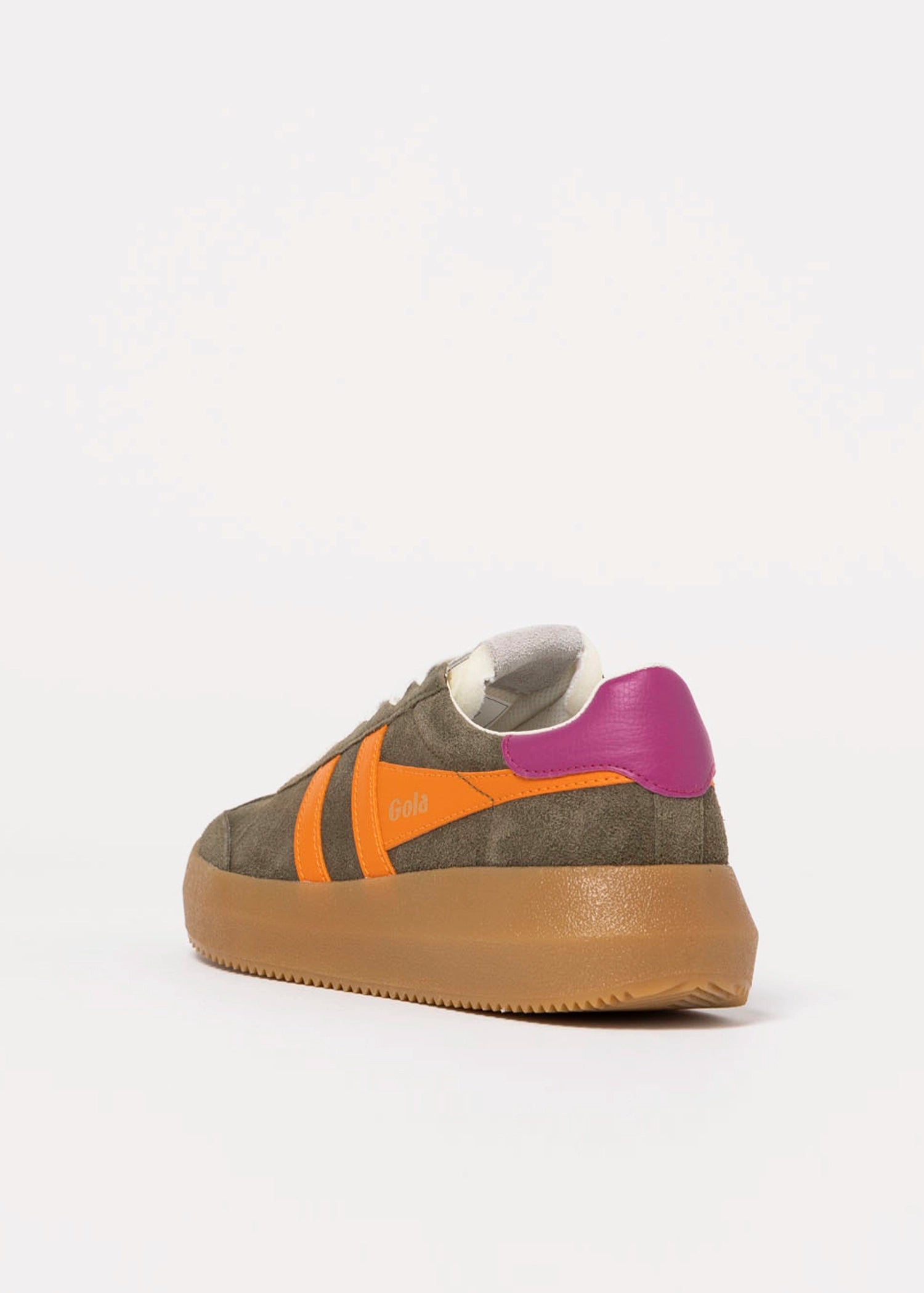 swatch_Khaki/Clementine athena platform sneaker shoes