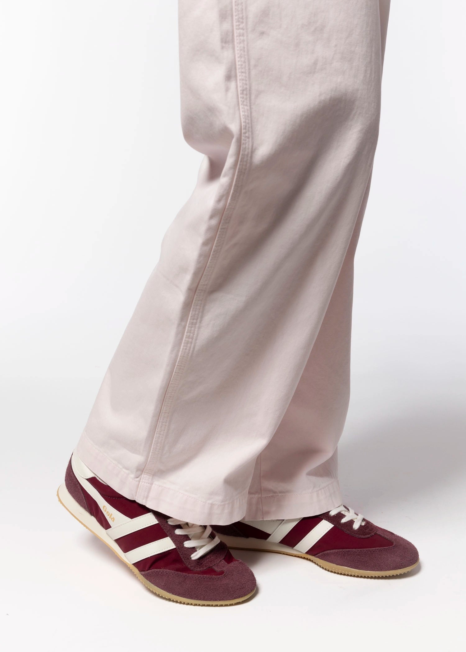 swatch_Wine/Off White gola sprinter sneaker