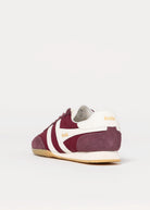 swatch_Wine/Off White gola sprinter sneaker