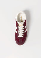 swatch_Wine/Off White gola sprinter sneaker