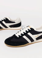 swatch_Black/Off White gola sprinter sneaker