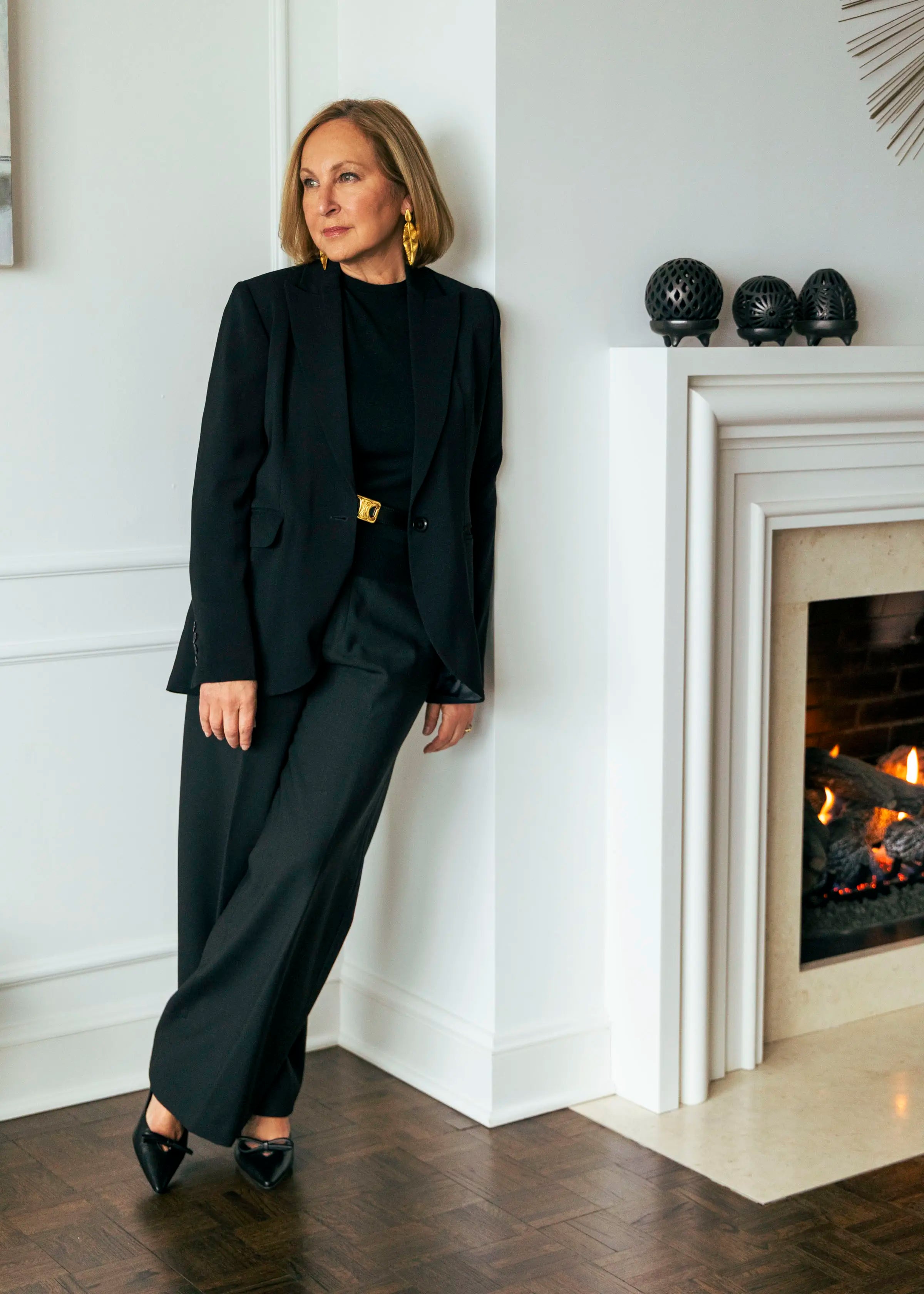 swatch_black leather david leather pump heels