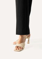 swatch_ivory leather maelle leather sandal heeled sandals