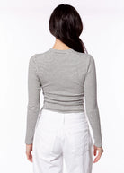 swatch_Heather Grey/Black emma long sleeve tshirt