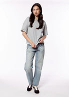 swatch_Heather Grey perfect white tee ezra sweatshirt