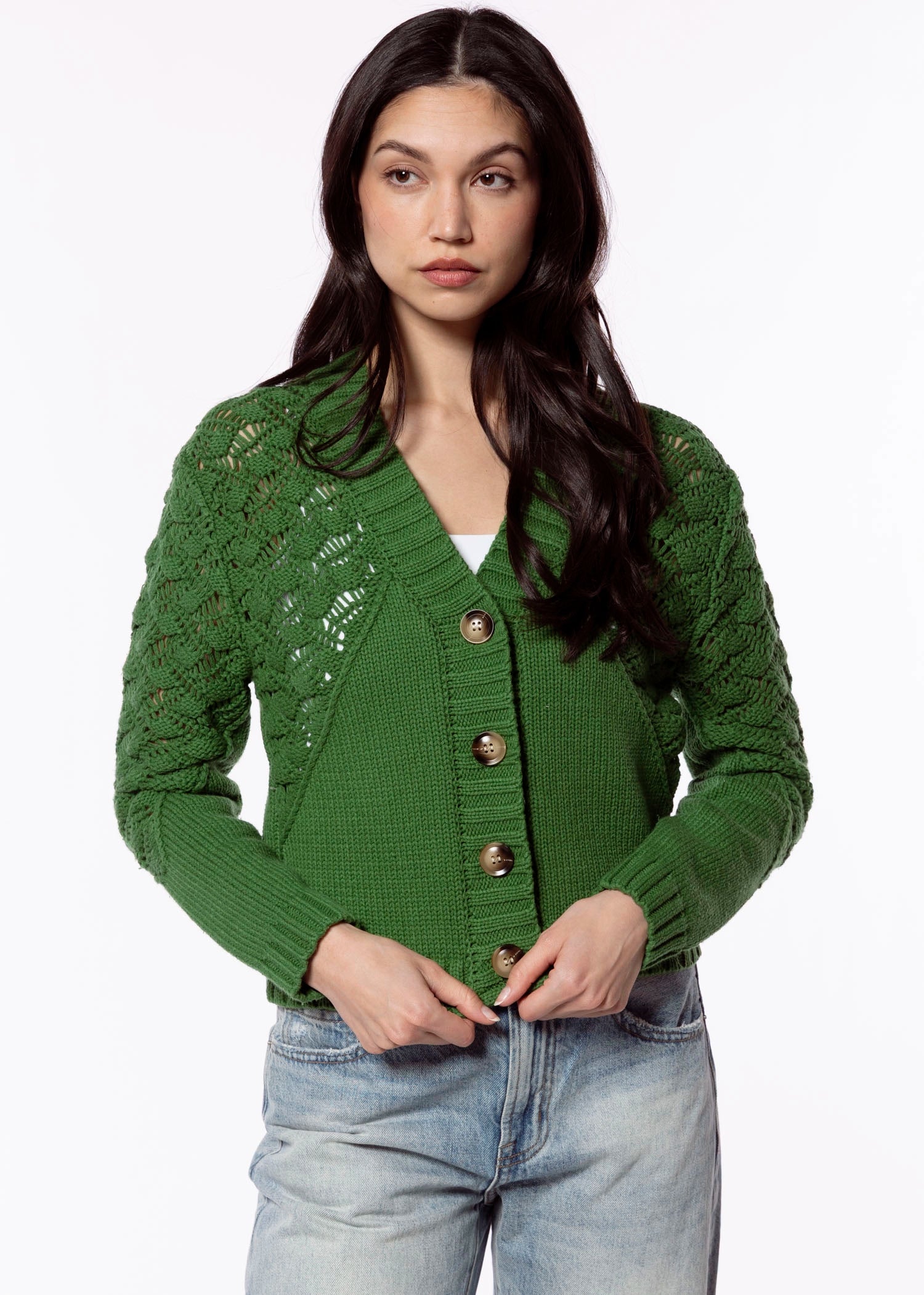 swatch_Grass heartloom amalda cardi